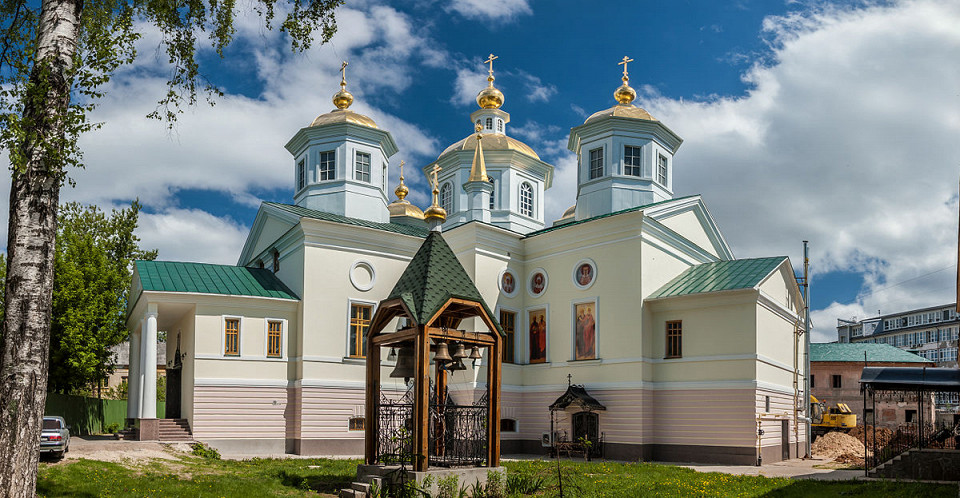Крестовоздвиженский монастырь в Нижнем Новгороде