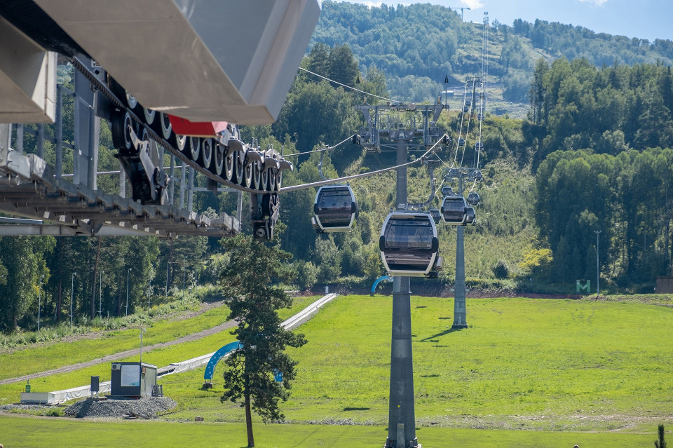 Канатная дорога, Манжерок
