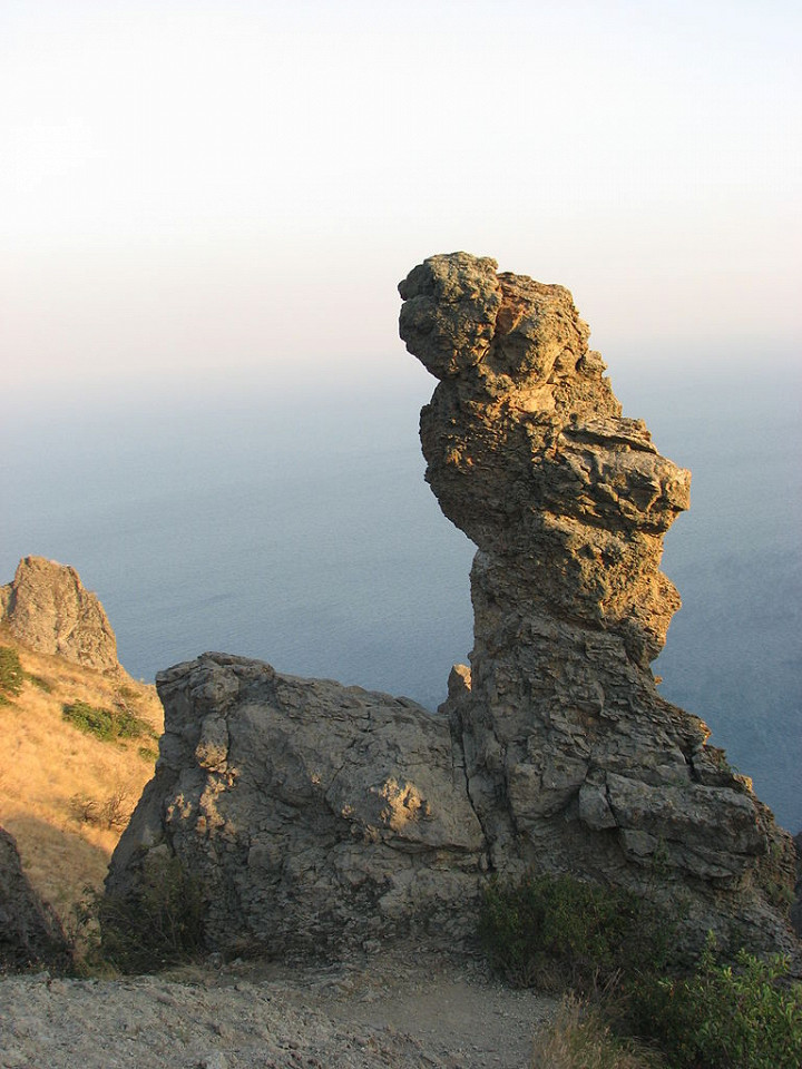 Карадагский заповедник, скала Пряничный конь