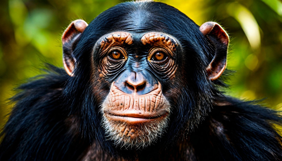 Шимпанзе, обезьяна
