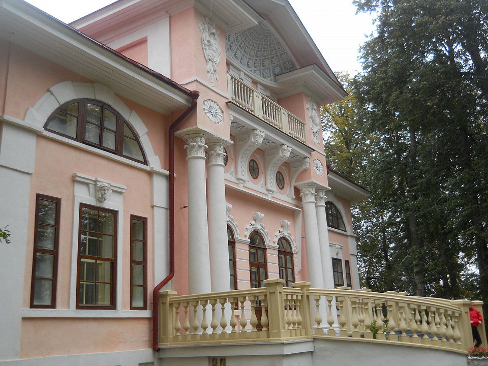 Усадьба Брянчаниновых, наружный декор главного дома