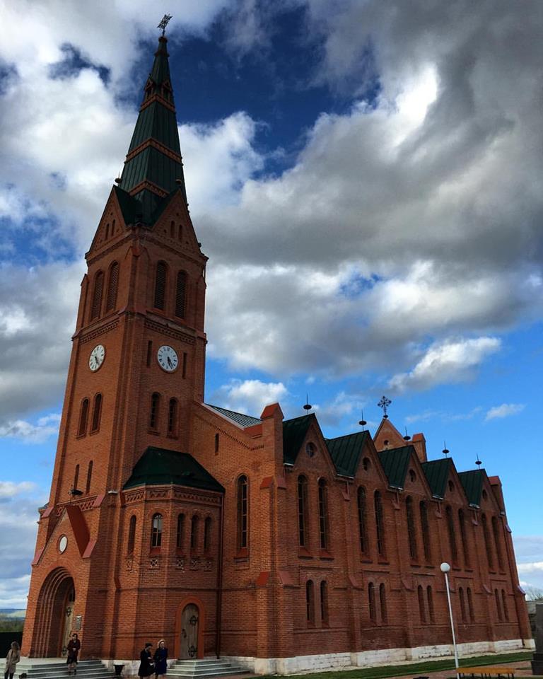 Лютеранская церковь в селе Зоркино