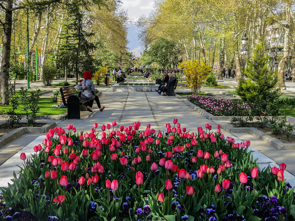 Парк Меллат в Тегеране
