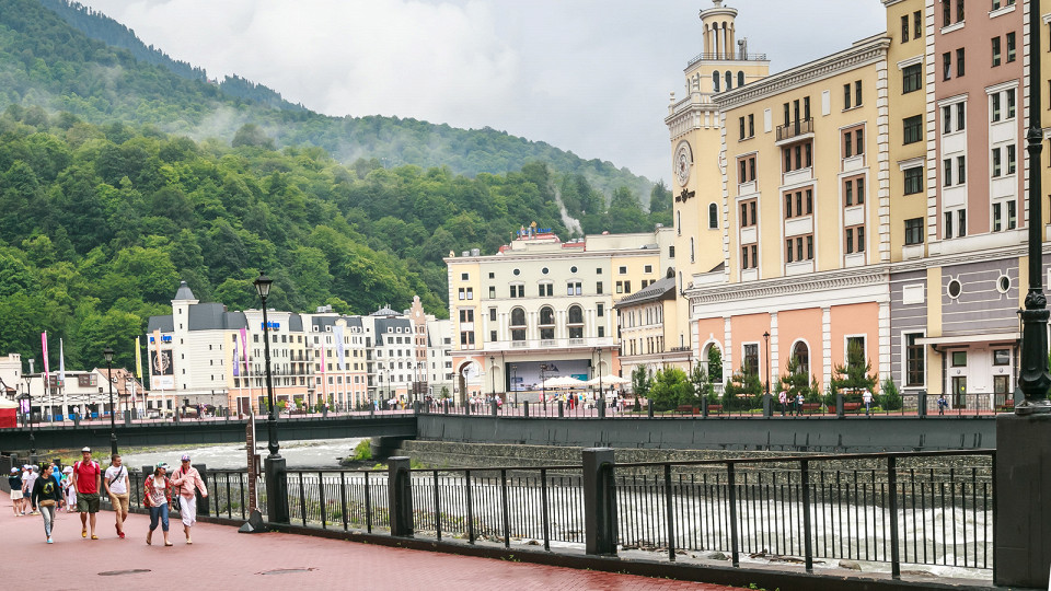 Красная Поляна летом, Россия