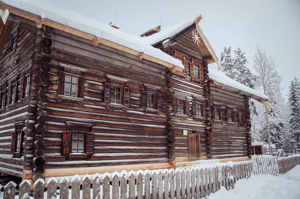 Малые Корелы, крестьянский дом