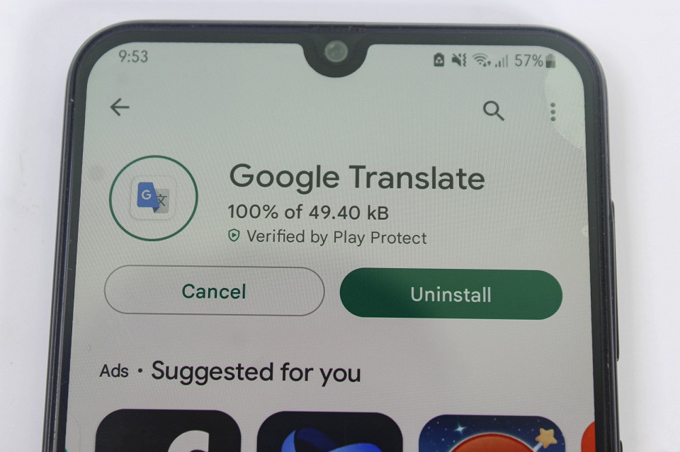 Приложение Google Translate