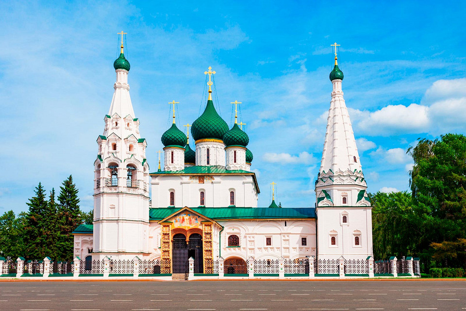 Церковь Ильи Пророка на Советской площади в Ярославле
