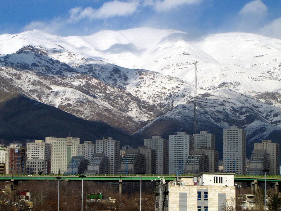 Панорама района Тегерана, Саадат Абад