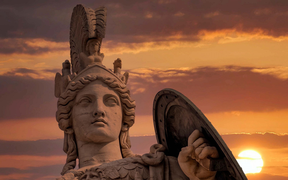 Афина, богиня, Греция