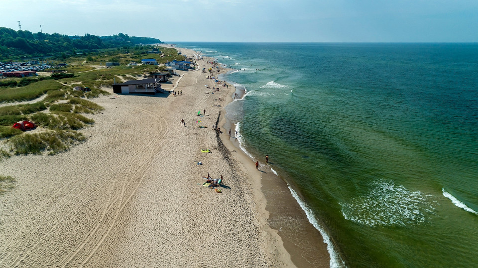 Балтийское море, Янтарный, Калининградская область