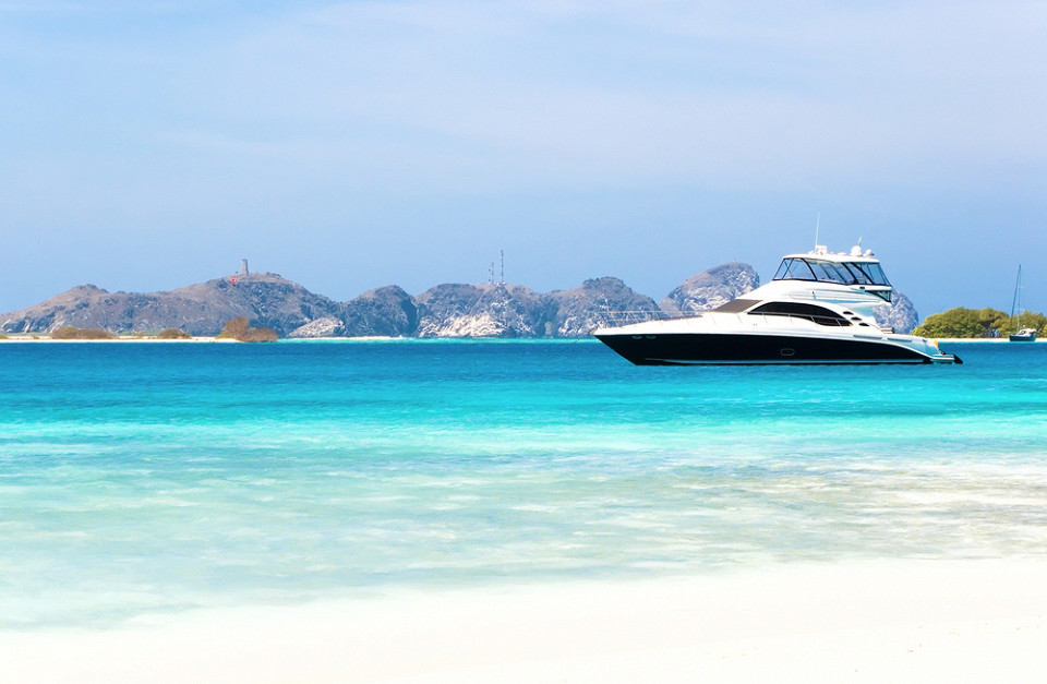 Лос-Рокес, яхта