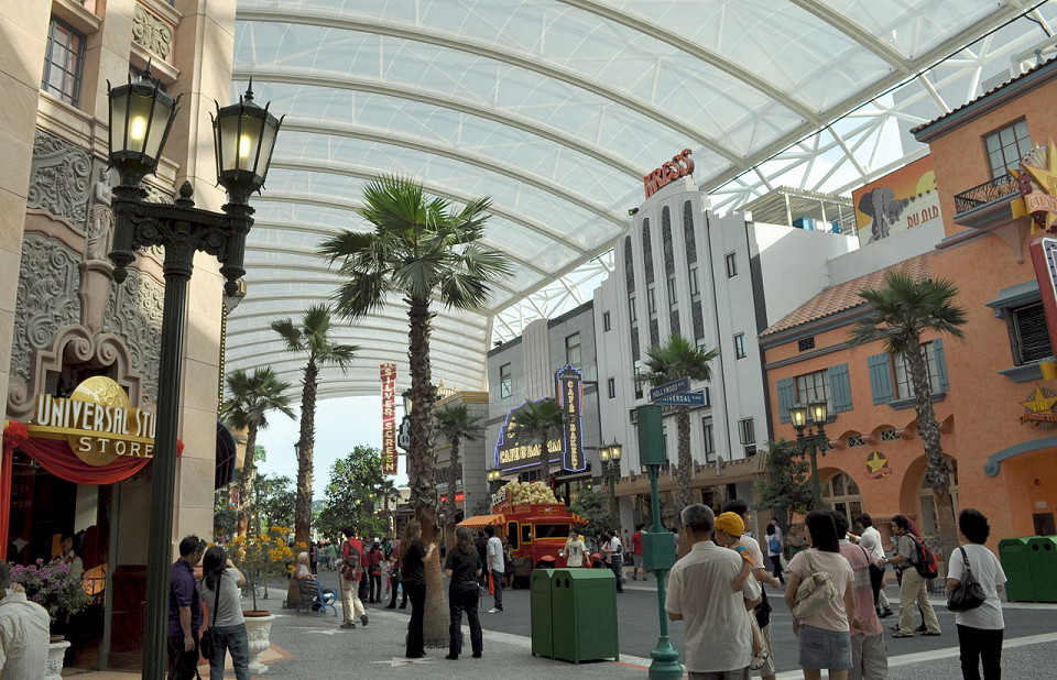 Парк развлечений Universal Studios, Голливудский бульвар