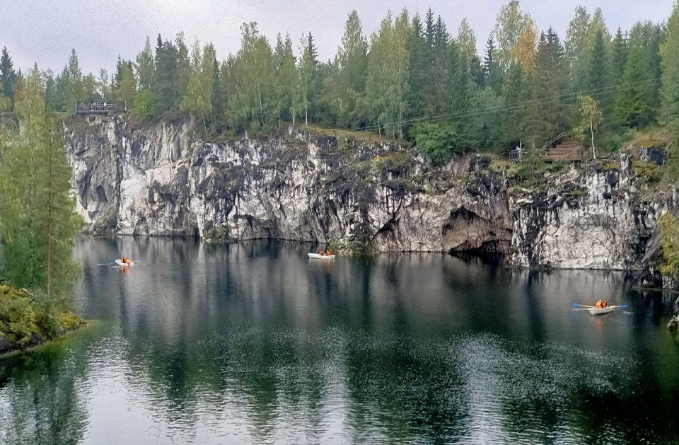 Скалы, каньон, лохикейтто и калитки, отзыв4