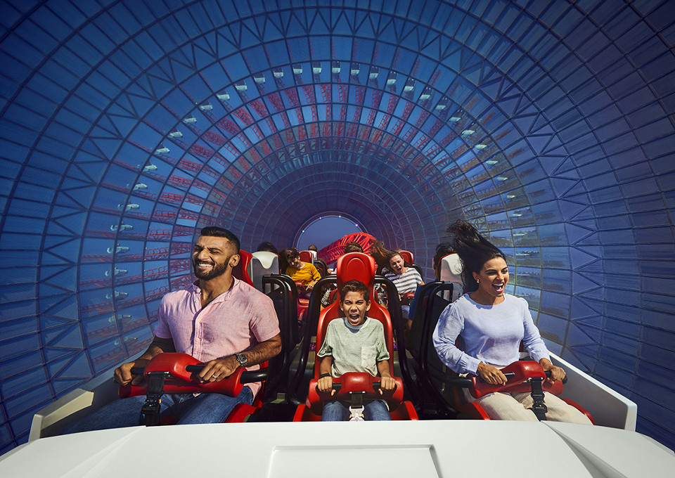 Развлекательный парк Ferrari World, Turbo Track