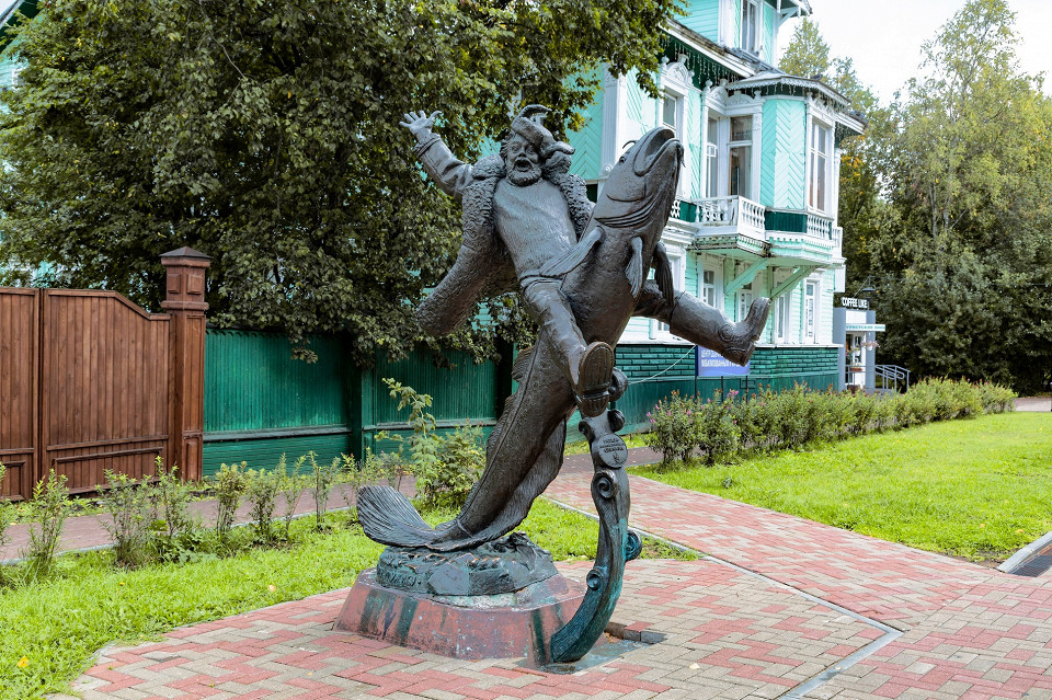 Памятник Сене Малине, Архангельск