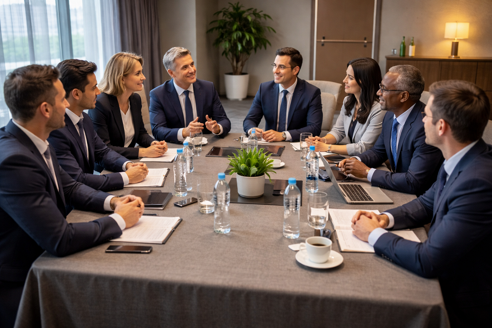 Деловая встреча в формате MICE1