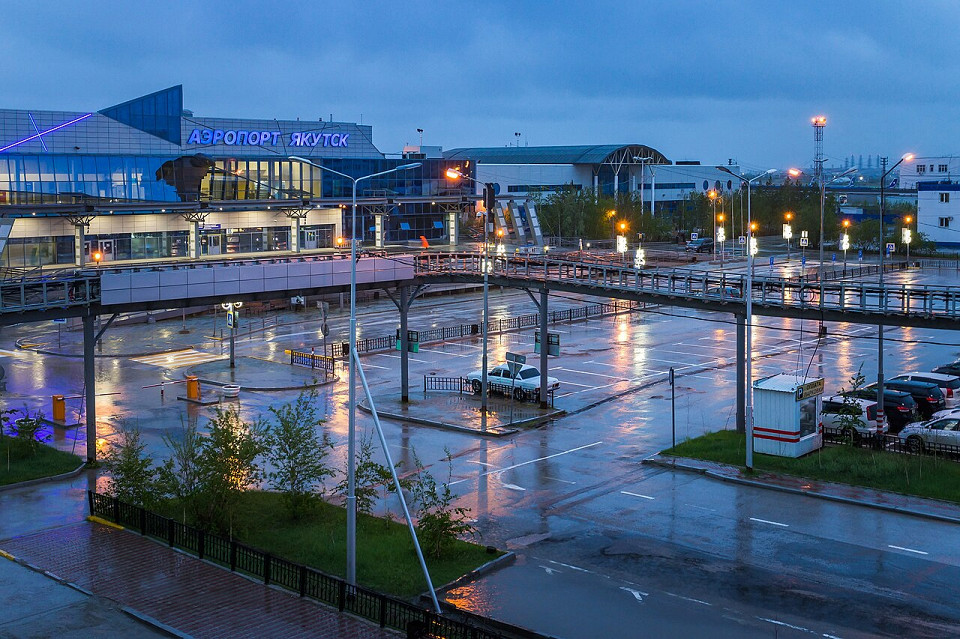 Стоянка у аэропорта Якутск