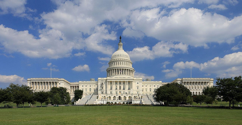 Капитолий в Вашингтоне, США