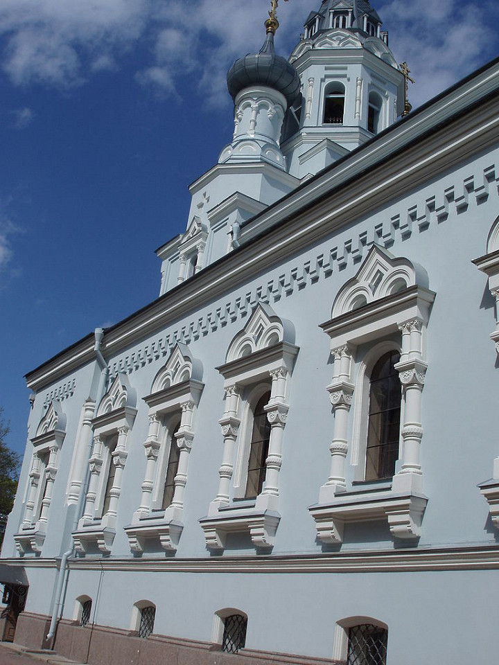 Владимирский собор в Кронштадте, стена