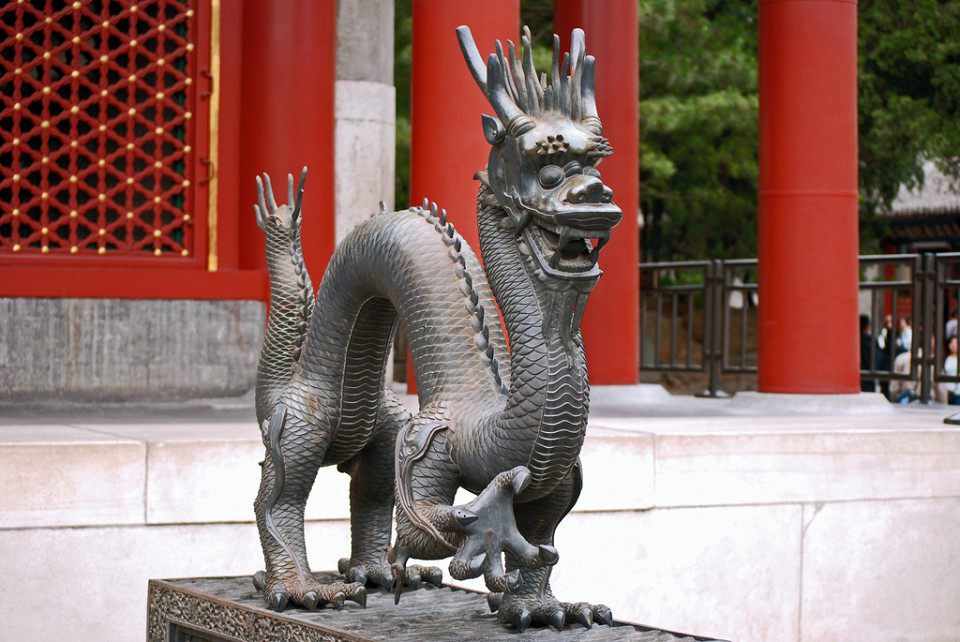 Дракон, Летний императорский дворец, Пекин