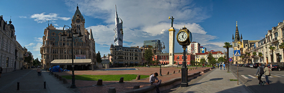 Площадь Европы в Батуми