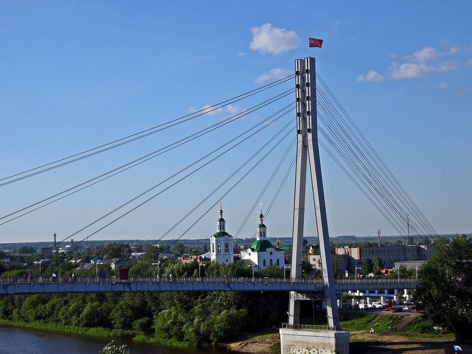Мост Влюбленных, Тюмень