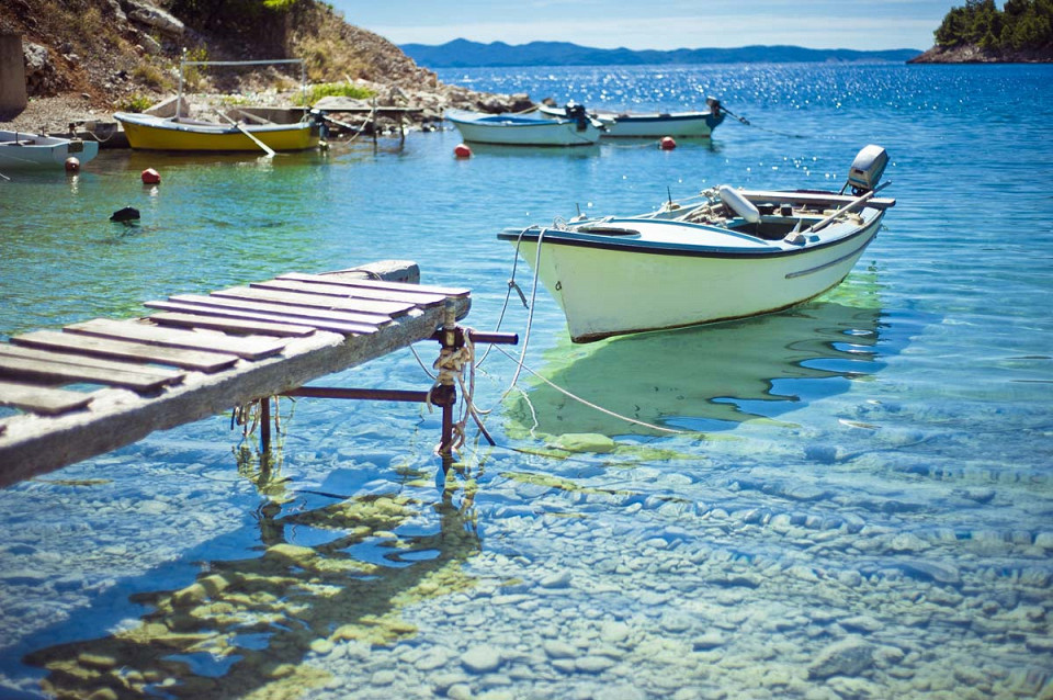 Кристально чистое море Хорватии