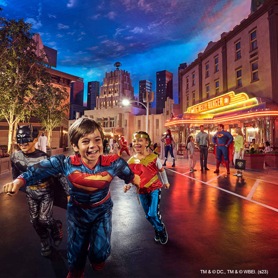 Парк развлечений Warner Bros. World, Metropolis