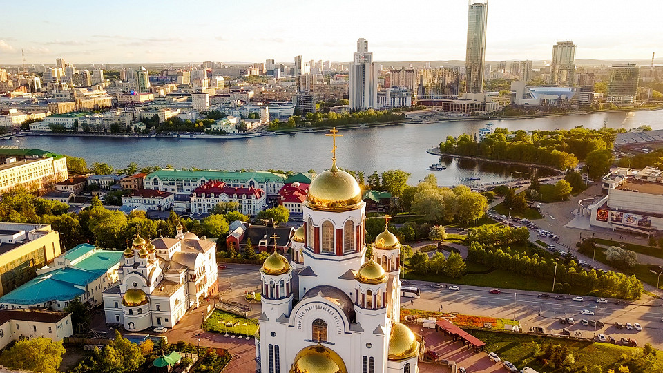 Храм на Крови, вид, Екатеринбург