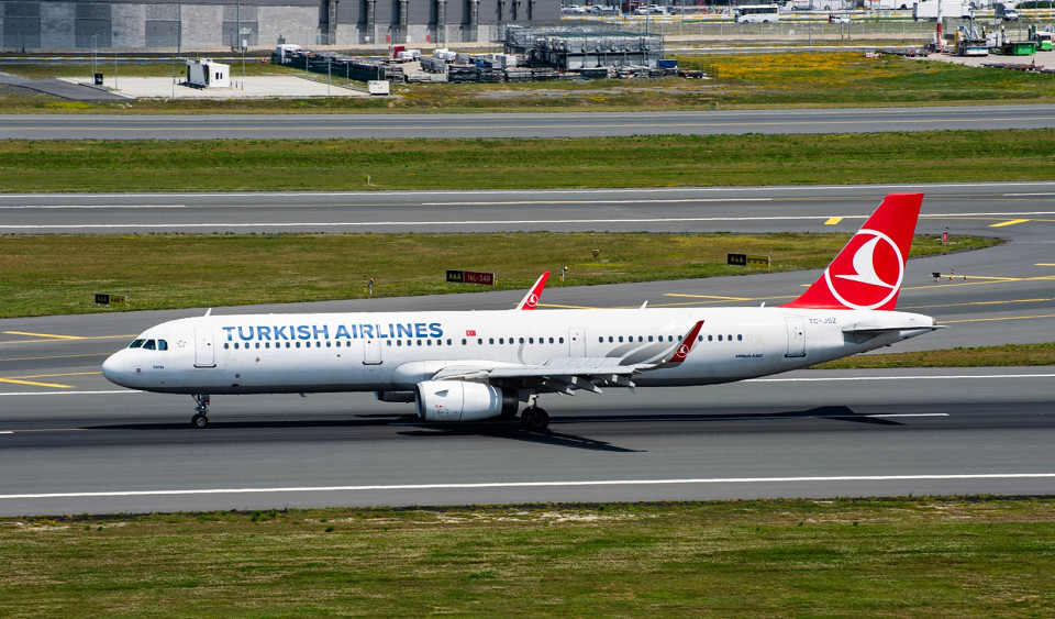 Лайнер Turkish Airlines