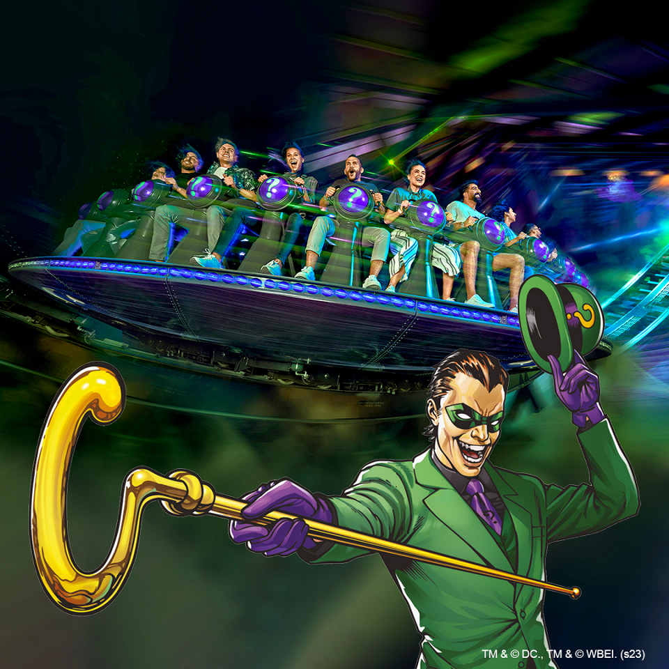Парк развлечений Warner Bros. World, Riddler