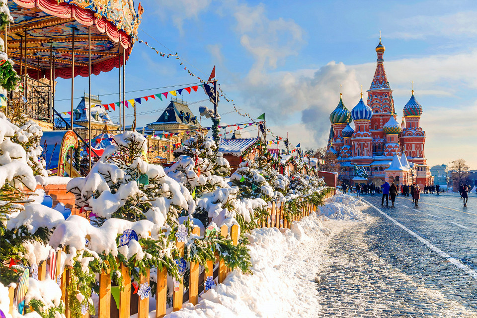 Москва зимняя