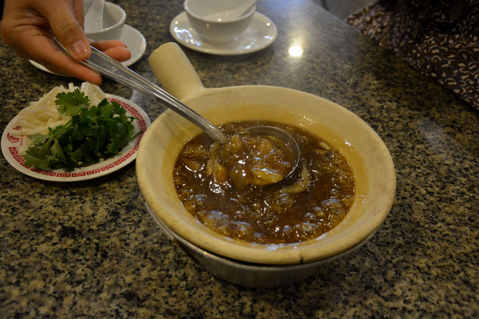 Суп из акульих плавников, китайская кухня