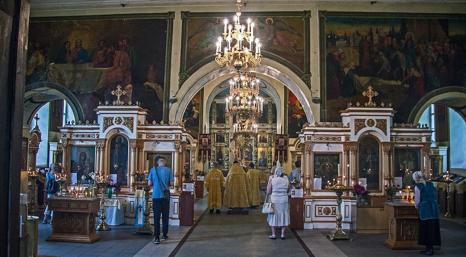 Воскресенский собор в Череповце, интерьер