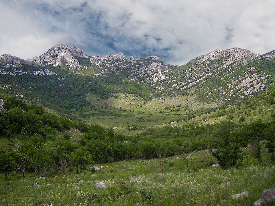 Северный Велебит, горная цепь