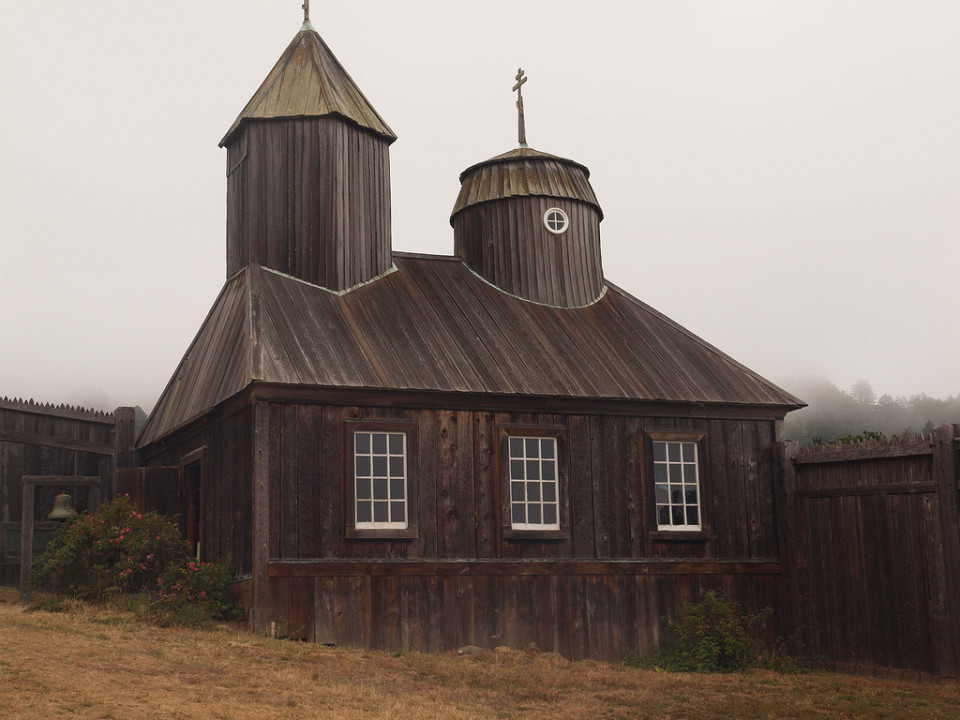 Церковь в Форт-Россе, Калифорния
