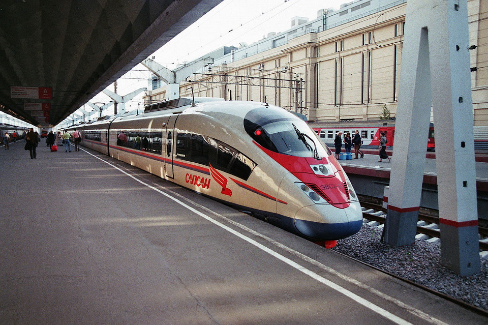 Скоростной электропоезд «Сапсан», Санкт-Петербург