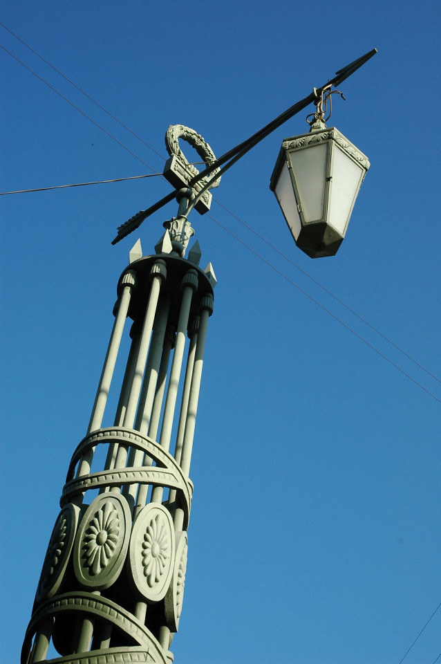 Вознесенский мост в Санкт-Петербурге, фонарь