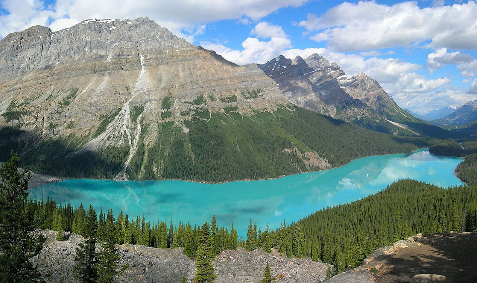 Национальный парк Банф, озеро Peyto