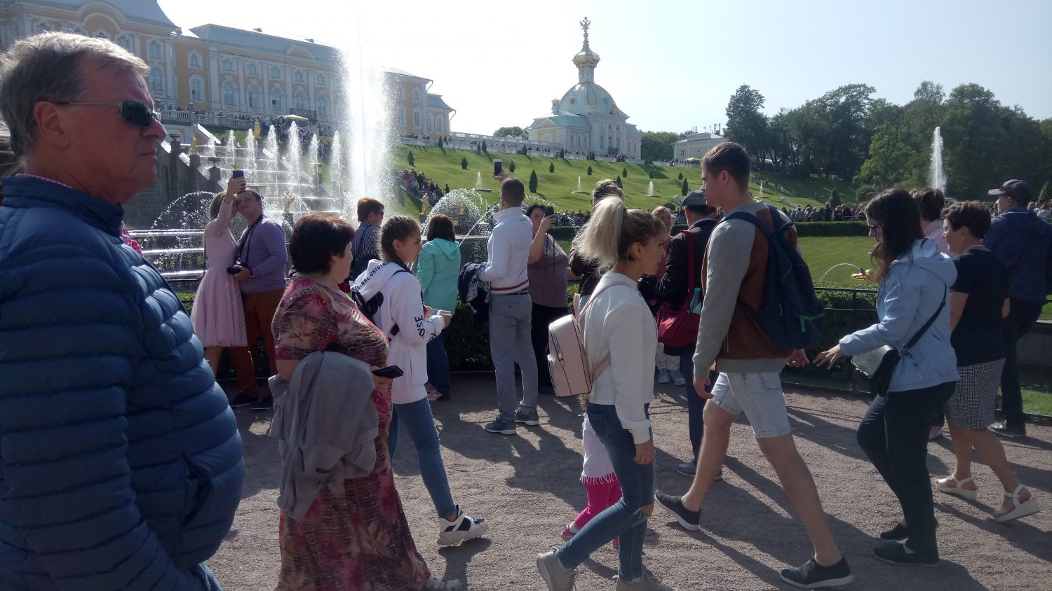 Петергоф в августе: отзывы туристов о Петергофе на «Тонкостях»