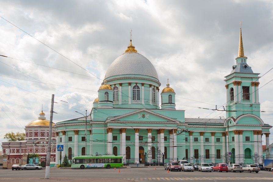 Старый Курск Знаменский собор