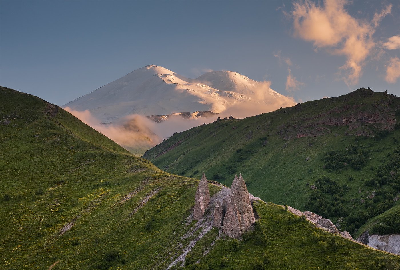 Прогулка в горах в Нальчике